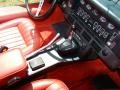 1974 Jaguar XKE Russet Red Interior Controls Photo