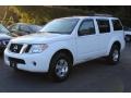 2008 Avalanche White Nissan Pathfinder S 4x4  photo #1