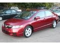 Tango Red Pearl 2011 Honda Civic LX-S Sedan Exterior