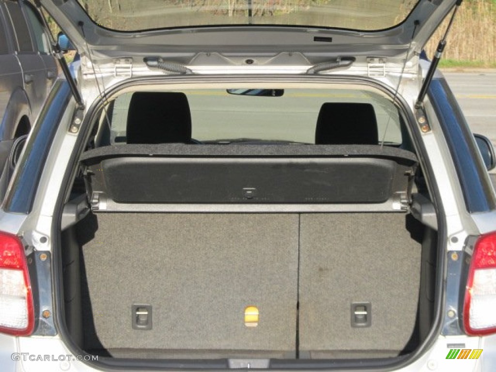 2007 SX4 AWD - Silky Silver Metallic / Black photo #13