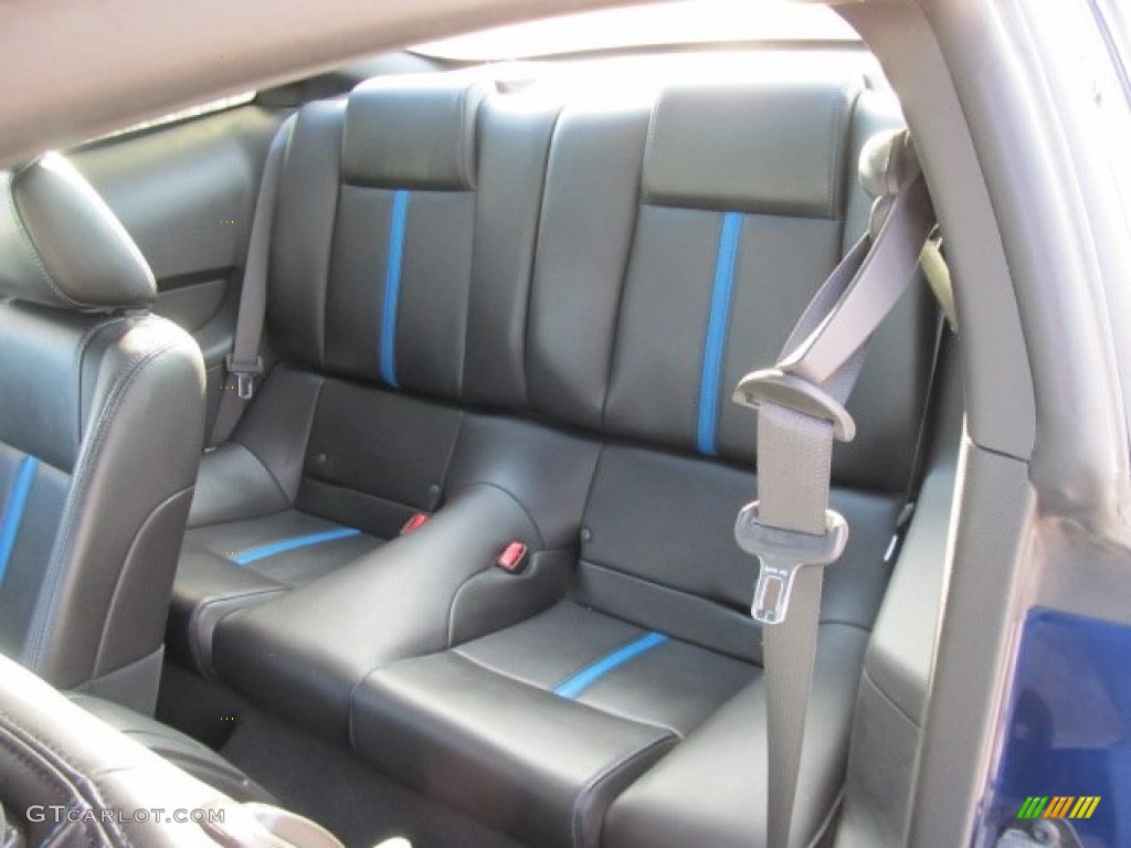 Charcoal Black/Grabber Blue Interior 2010 Ford Mustang GT Premium Coupe Photo #56021126