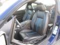 Charcoal Black/Grabber Blue Interior Photo for 2010 Ford Mustang #56021132
