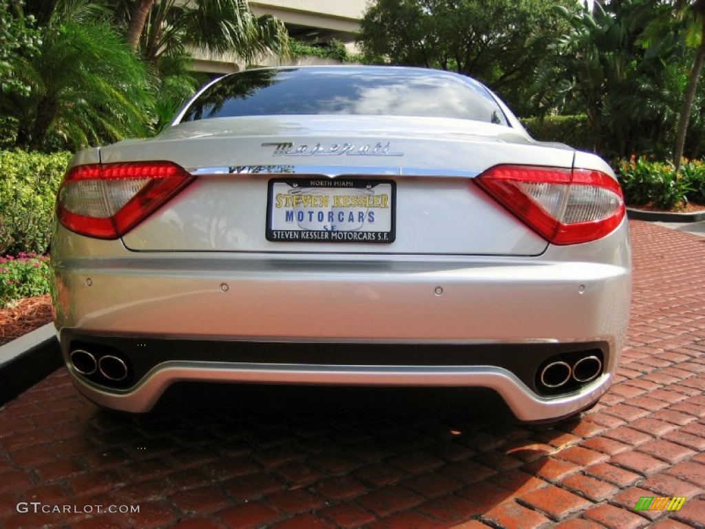 2008 GranTurismo  - Grigio Touring Metallic (Silver) / Rosso Corallo (Red) photo #8