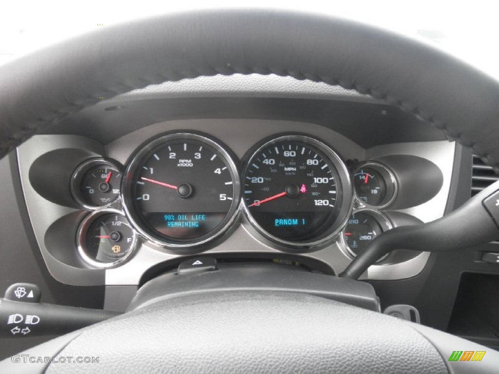 2012 GMC Sierra 3500HD Crew Cab 4x4 Dually Gauges Photo #56021633