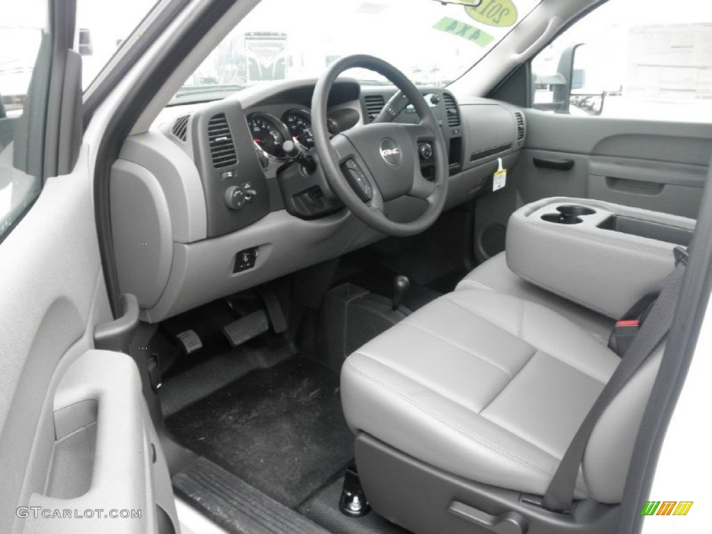 2011 GMC Sierra 2500HD Work Truck Regular Cab 4x4 Utility Interior Color Photos
