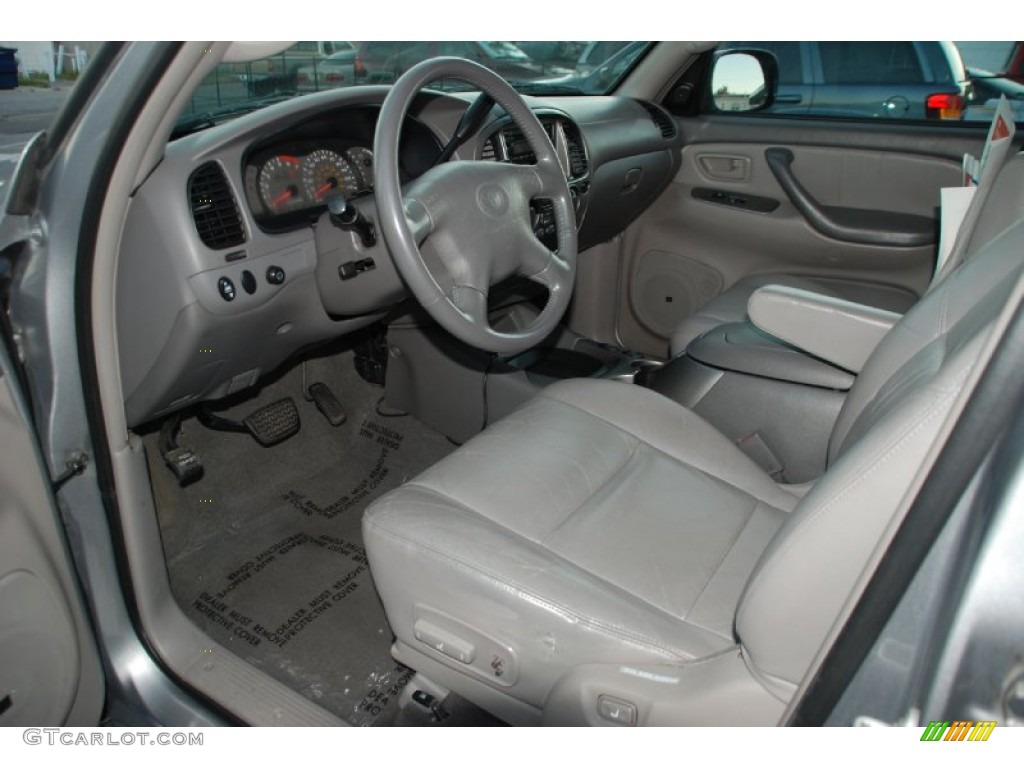 2001 Sequoia Limited - Silver Sky Metallic / Charcoal photo #8