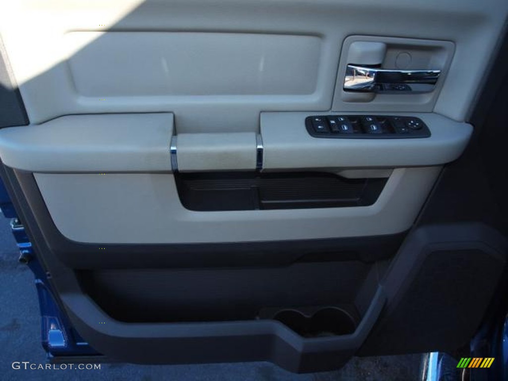 2010 Ram 1500 Big Horn Crew Cab - Deep Water Blue Pearl / Dark Slate Gray photo #15