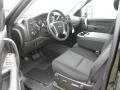  2012 Sierra 3500HD SLE Extended Cab 4x4 Dually Ebony Interior