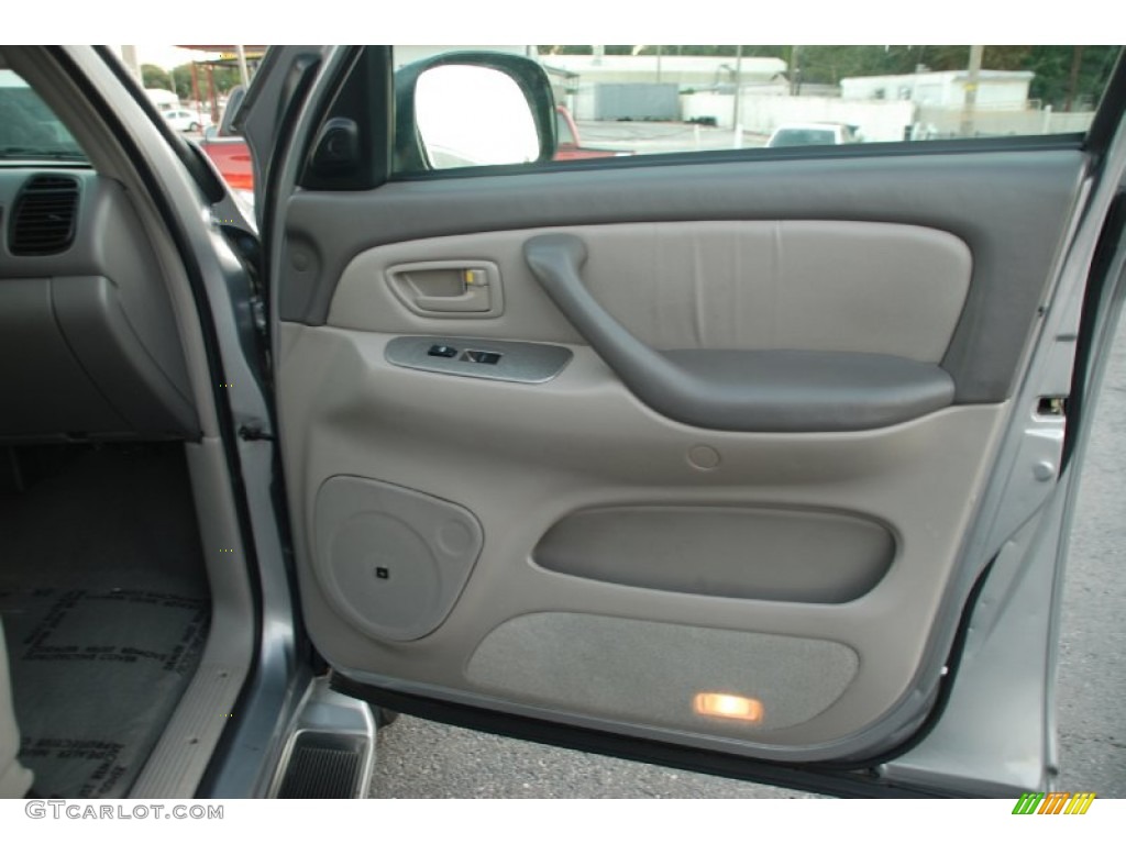 2001 Sequoia Limited - Silver Sky Metallic / Charcoal photo #17