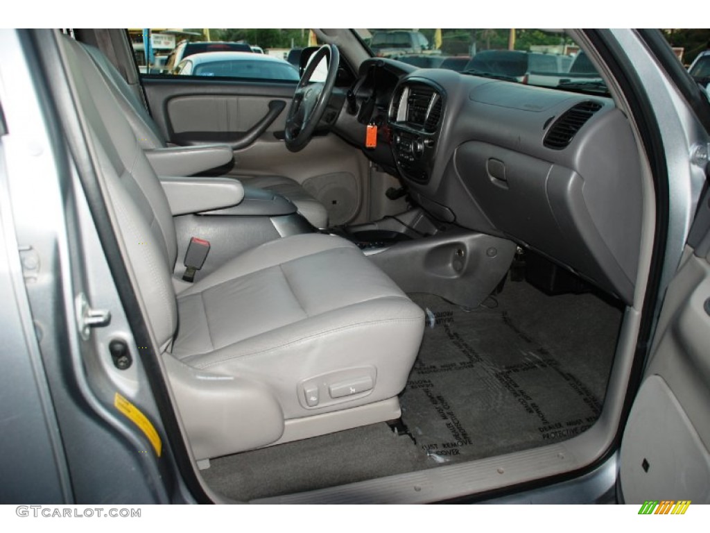 2001 Sequoia Limited - Silver Sky Metallic / Charcoal photo #20