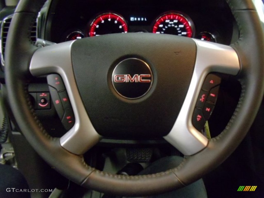 2010 Acadia SLT AWD - Gold Mist Metallic / Ebony photo #16