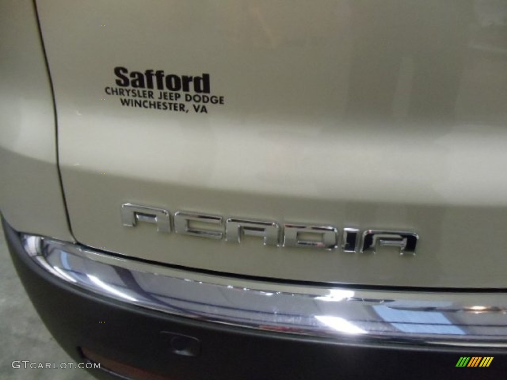 2010 Acadia SLT AWD - Gold Mist Metallic / Ebony photo #35