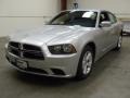 2012 Bright Silver Metallic Dodge Charger SE  photo #1