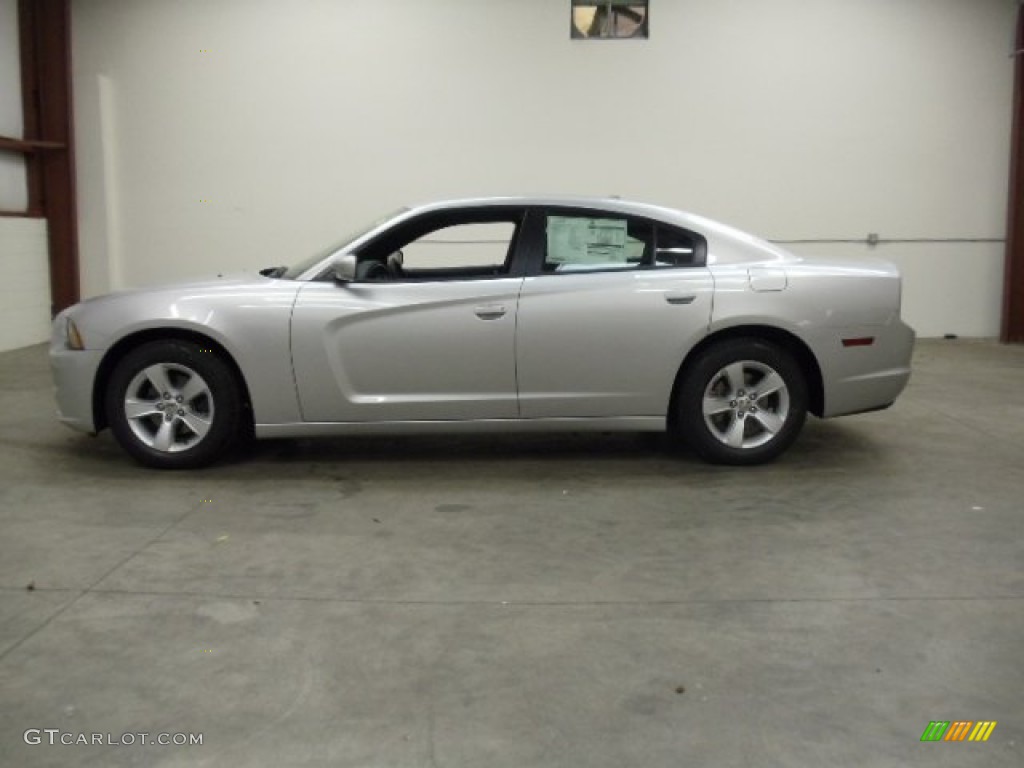 Bright Silver Metallic 2012 Dodge Charger SE Exterior Photo #56024255