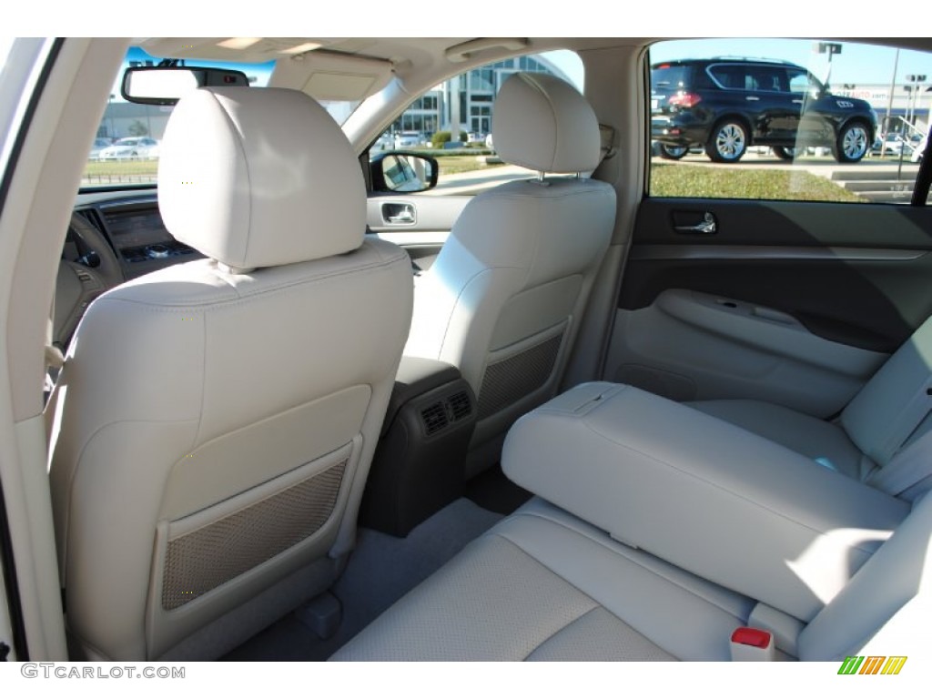 Stone Interior 2012 Infiniti G 25 Journey Sedan Photo #56026373