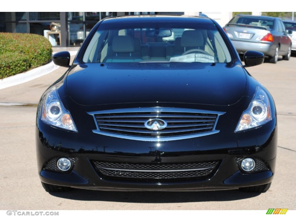 Black Obsidian 2012 Infiniti G 37 Journey Sedan Exterior Photo #56026439