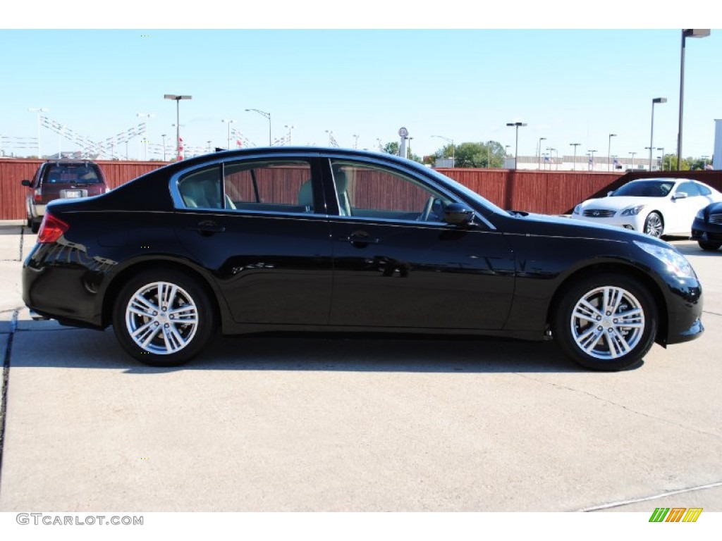 Black Obsidian 2012 Infiniti G 37 Journey Sedan Exterior Photo #56026466