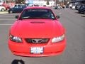 Torch Red - Mustang V6 Coupe Photo No. 2