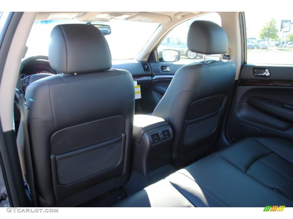 Graphite Interior 2012 Infiniti G 37 Journey Sedan Photo #56026694
