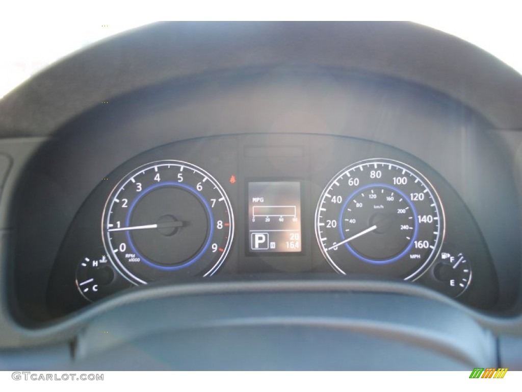 2012 Infiniti G 37 Journey Sedan Gauges Photo #56026698