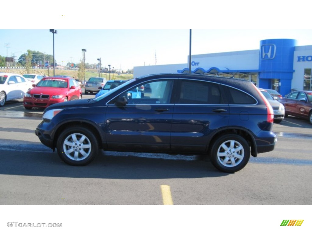 2008 CR-V EX 4WD - Royal Blue Pearl / Gray photo #2