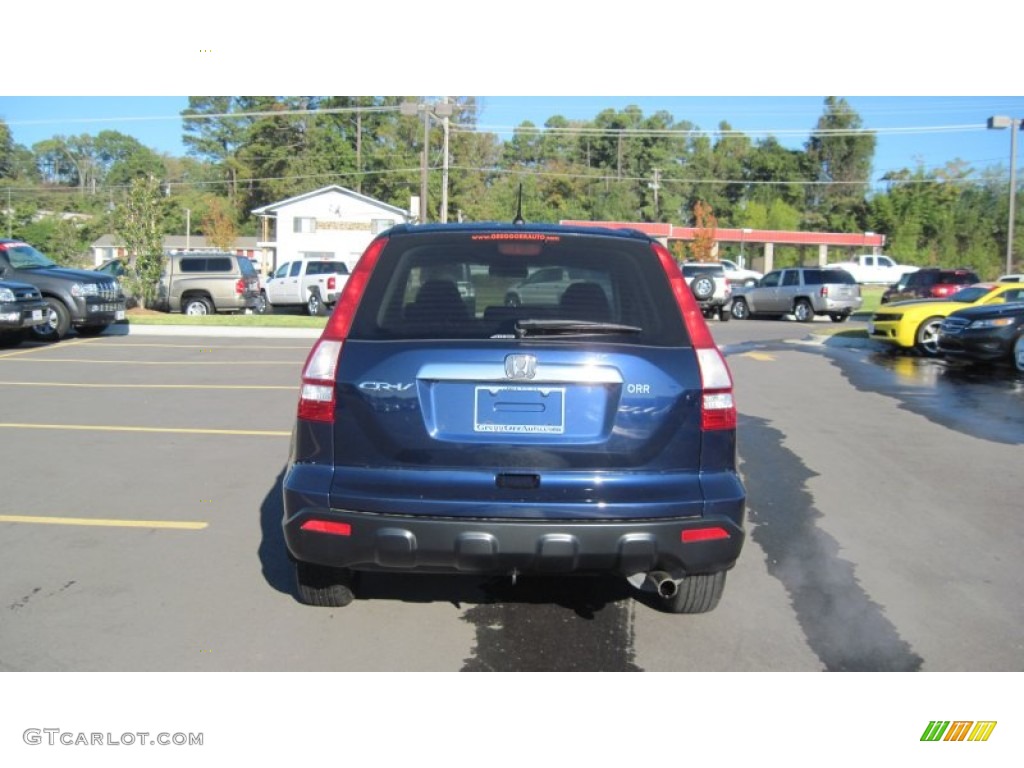 2008 CR-V EX 4WD - Royal Blue Pearl / Gray photo #4