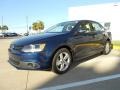 2012 Tempest Blue Metallic Volkswagen Jetta TDI Sedan  photo #3