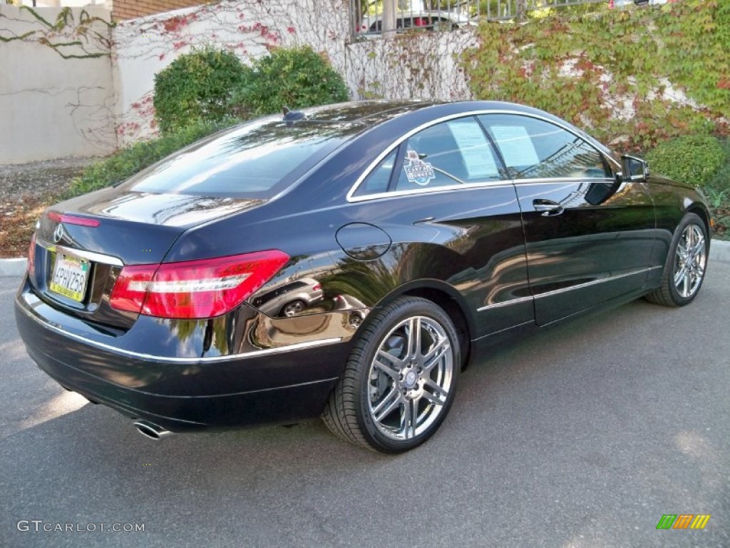 Black 2011 Mercedes-Benz E 350 Coupe Exterior Photo #56027888