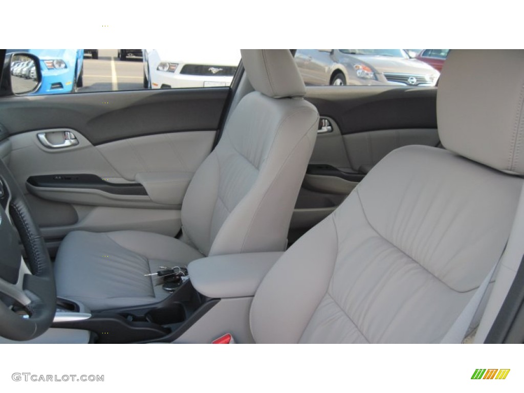Gray Interior 2012 Honda Civic EX-L Sedan Photo #56027981