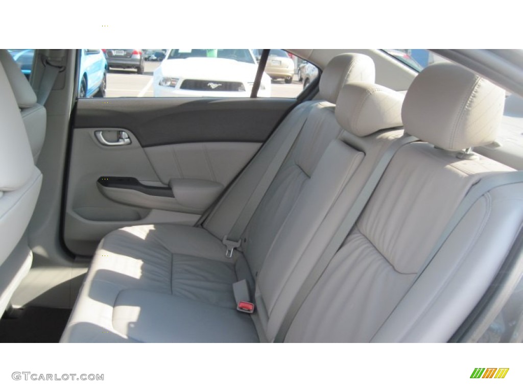 Gray Interior 2012 Honda Civic EX-L Sedan Photo #56027993