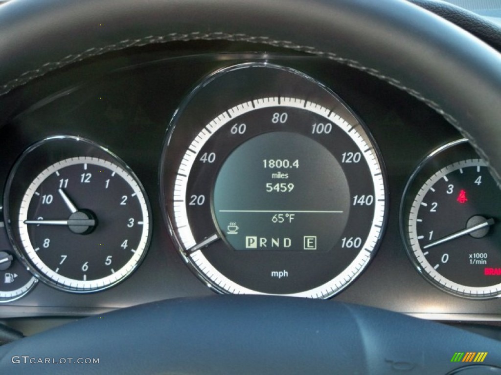 2011 Mercedes-Benz E 350 Coupe Gauges Photo #56028170