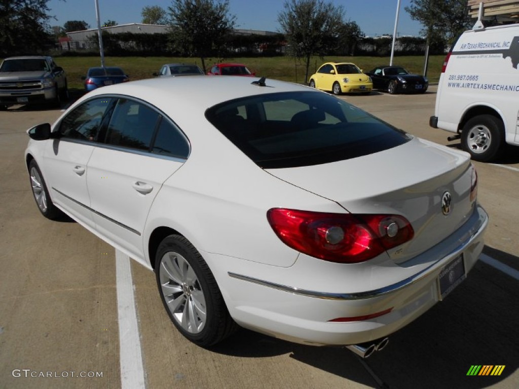 2012 CC Sport - Candy White / Black/Cornsilk Beige photo #5