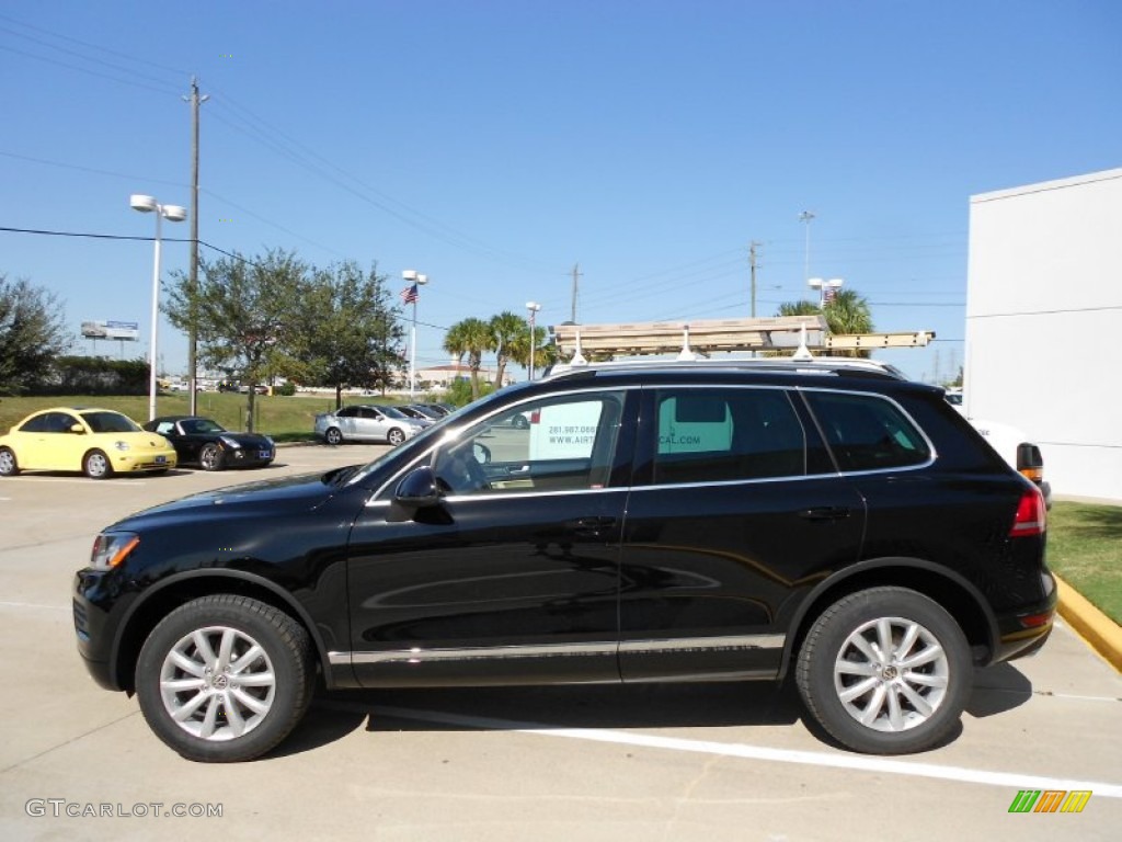 Black 2012 Volkswagen Touareg TDI Sport 4XMotion Exterior Photo #56028623