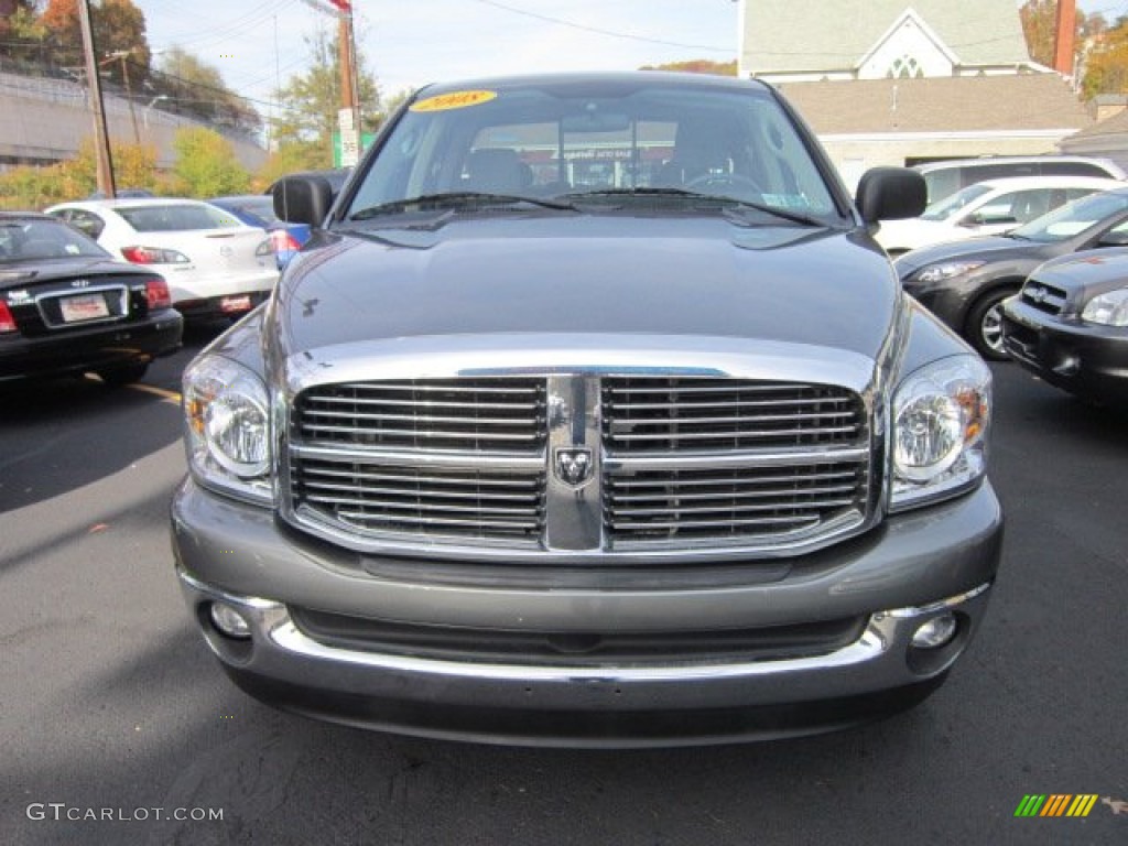 2008 Ram 1500 Big Horn Edition Quad Cab 4x4 - Mineral Gray Metallic / Medium Slate Gray photo #8