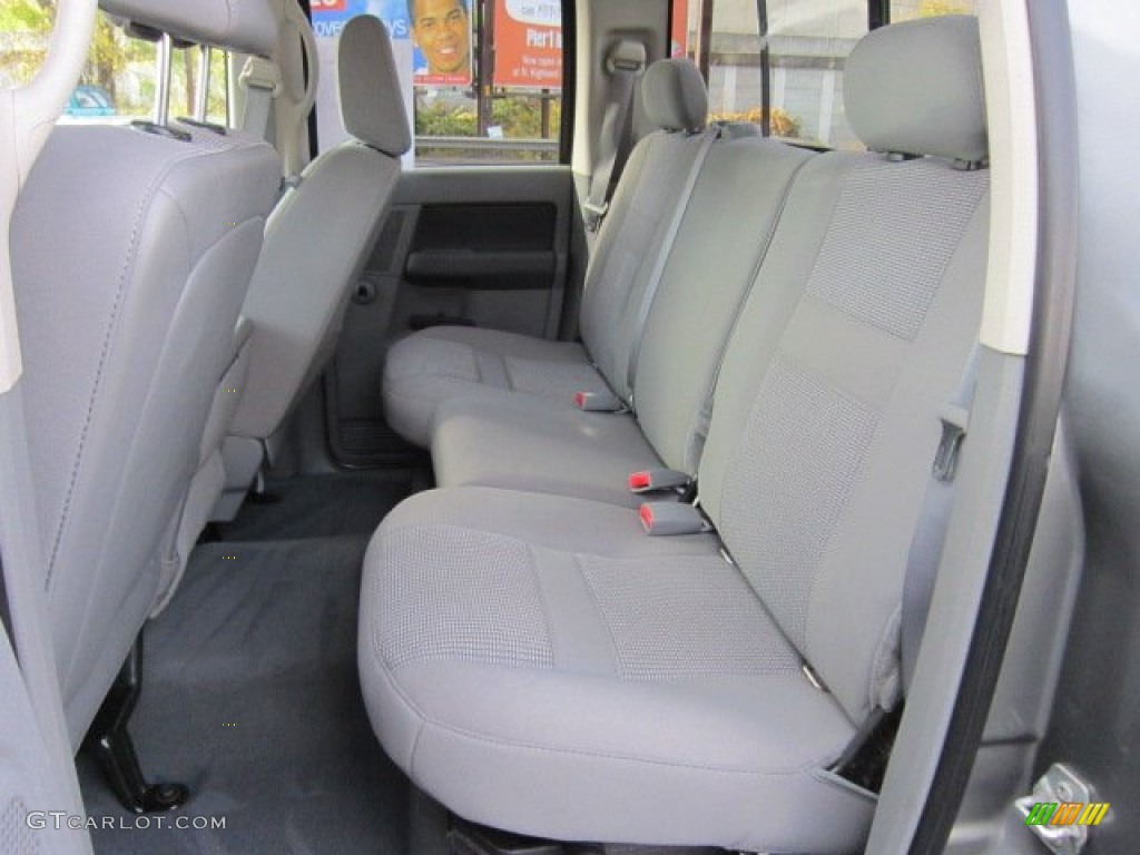 Medium Slate Gray Interior 2008 Dodge Ram 1500 Big Horn Edition Quad Cab 4x4 Photo #56028884