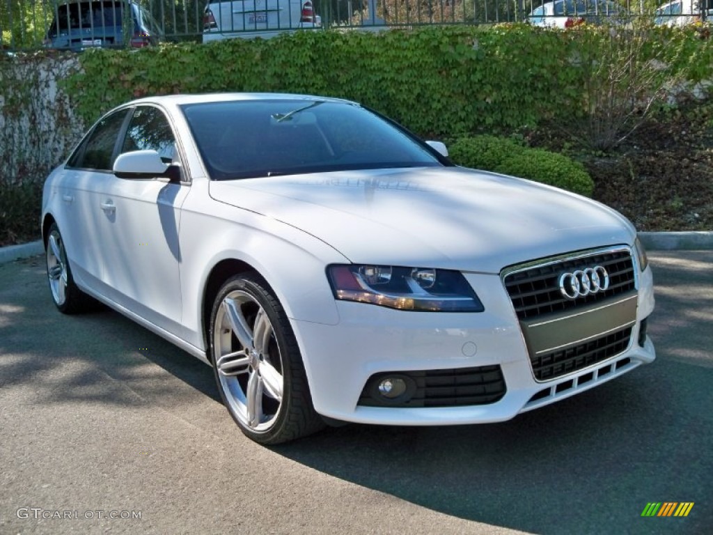 Ibis White 2010 Audi A4 2.0T Sedan Exterior Photo #56029223