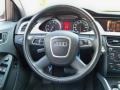 Black 2010 Audi A4 2.0T Sedan Steering Wheel