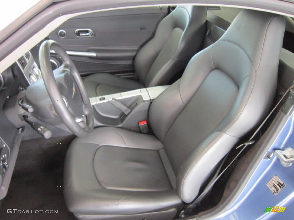 Dark Slate Grey Interior 2005 Chrysler Crossfire Limited Coupe Photo #56029943