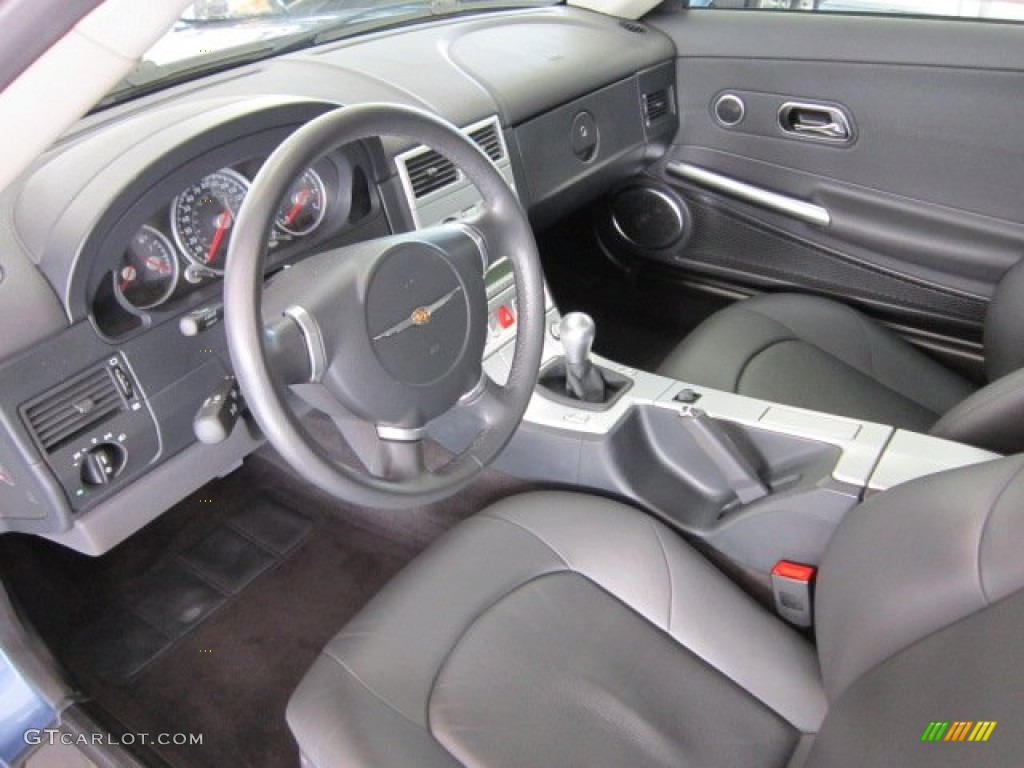 Dark Slate Grey Interior 2005 Chrysler Crossfire Limited Coupe Photo #56029952