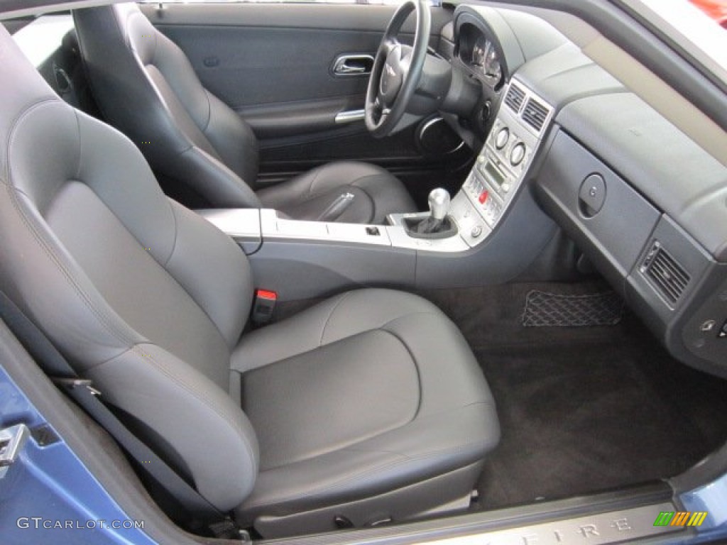 Dark Slate Grey Interior 2005 Chrysler Crossfire Limited Coupe Photo #56029988