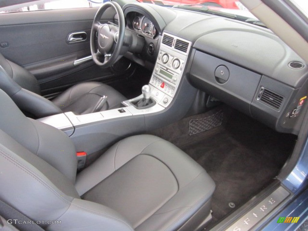 2005 Chrysler Crossfire Limited Coupe Dark Slate Grey Dashboard Photo #56029994