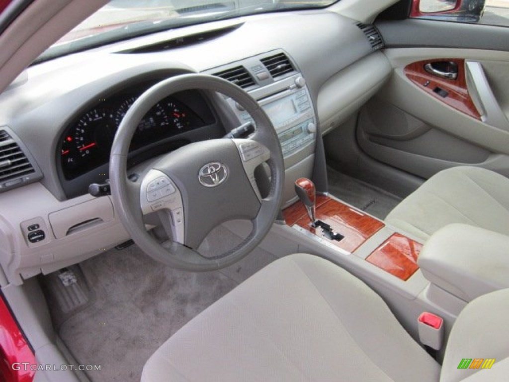 2008 Camry XLE - Barcelona Red Metallic / Bisque photo #10