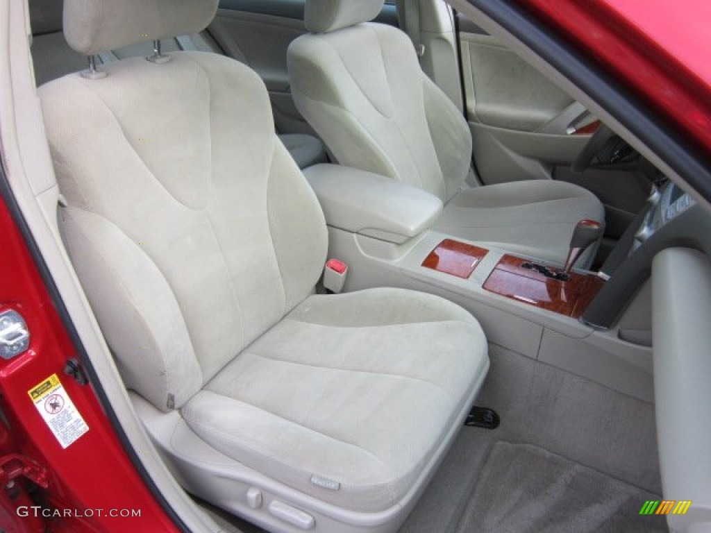 2008 Camry XLE - Barcelona Red Metallic / Bisque photo #22