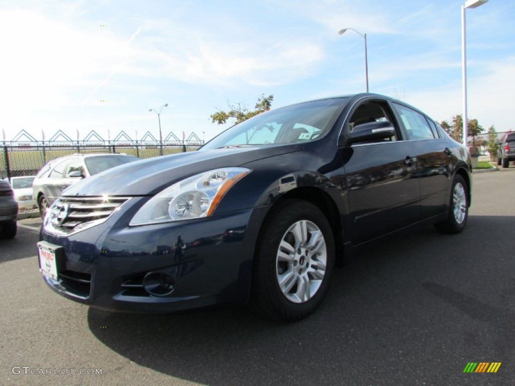 2010 Altima 2.5 S - Navy Blue / Charcoal photo #1