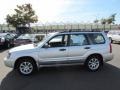 Platinum Silver Metallic 2005 Subaru Forester 2.5 XS Exterior