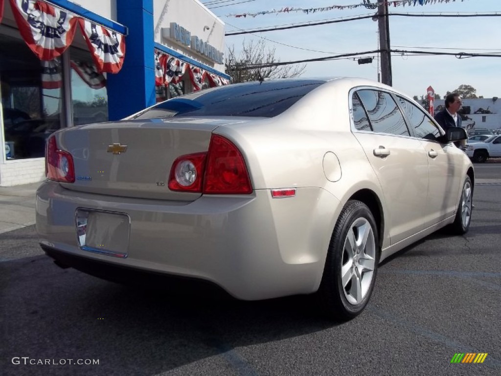 2009 Malibu LS Sedan - Gold Mist Metallic / Cocoa/Cashmere photo #5