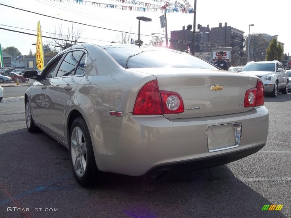 2009 Malibu LS Sedan - Gold Mist Metallic / Cocoa/Cashmere photo #7
