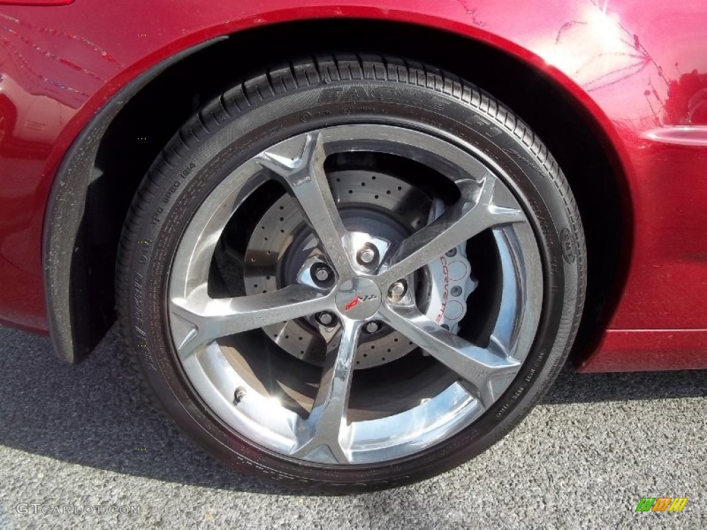 2010 Chevrolet Corvette Grand Sport Convertible Wheel Photo #56034491