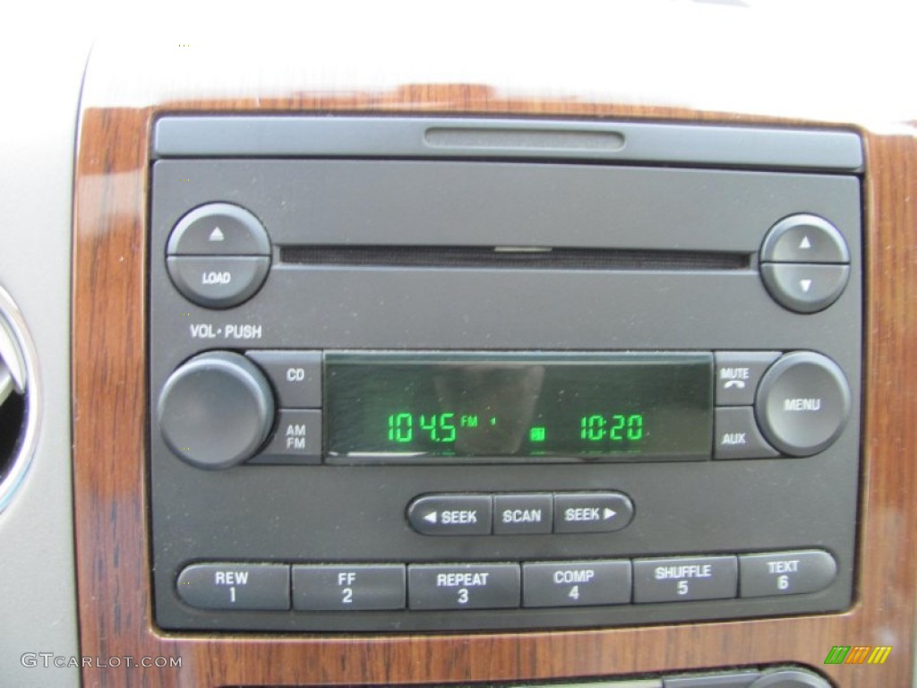 2004 F150 Lariat SuperCab 4x4 - Medium Wedgewood Blue Metallic / Tan photo #7