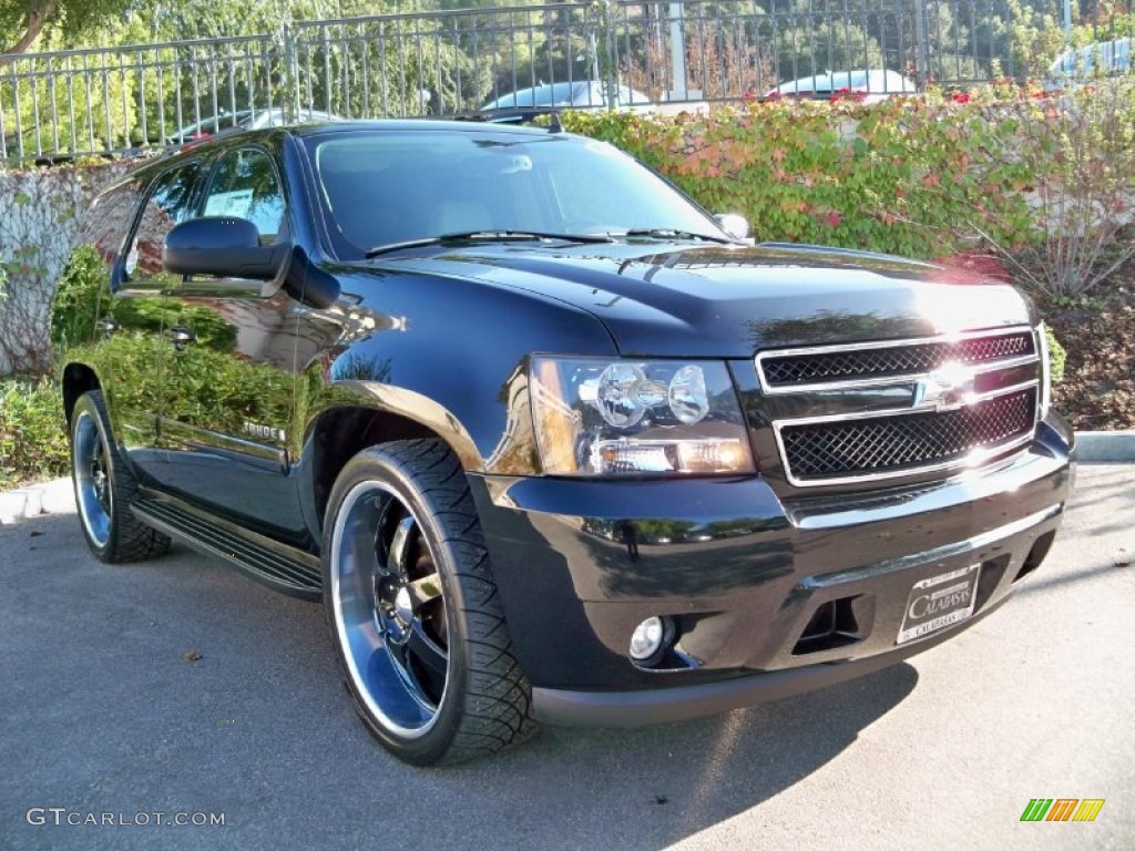 Black 2007 Chevrolet Tahoe LT Exterior Photo #56035361